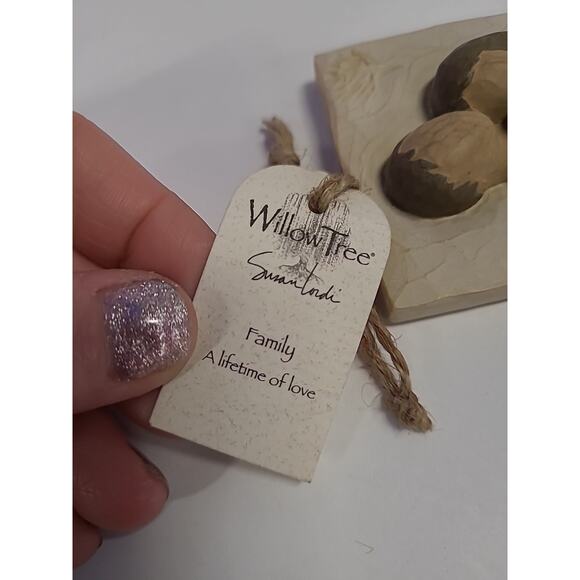Demdaco Willow Tree Family A Lifetime of Love Ornament 2001 Susan Lordi Gift - Picture 6 of 7